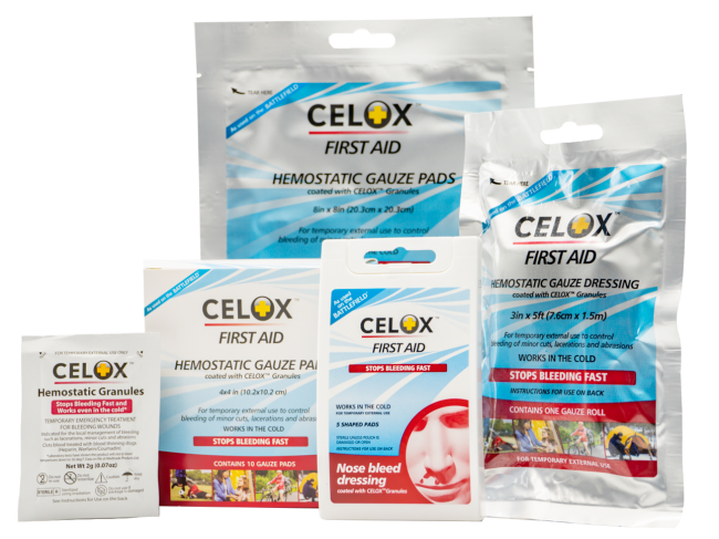 Stop Bleeding With Celox First Aid