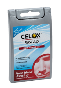 Stop Nosebleeds with Celox First Aid Nosebleed Dressing