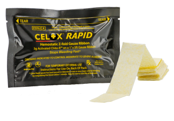 Hemostatic Gauze - Celox Rapid Ribon